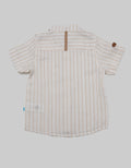 Pipiniko Stripe Print Kemeja Anak Laki-laki