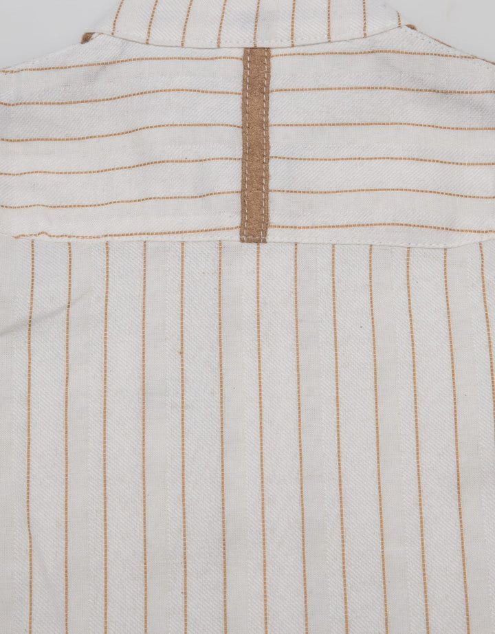 Pipiniko Stripe Print Kemeja Anak Laki-laki