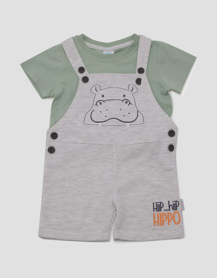 Pipiniko Overall Hip Hip Hippo