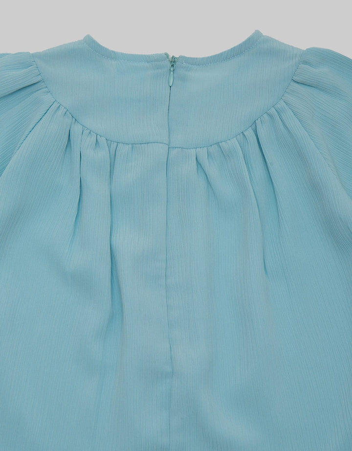 Pipiniko Dress Long Sleeve Emb Geometricro