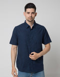 Cole Short Sleeve Shirt Woven Printed Faded