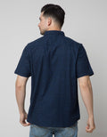 Cole Short Sleeve Shirt Woven Printed Faded