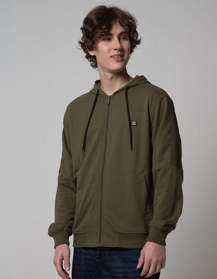 Cole Jacket Hood Mix Fabric