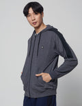 Cole Jacket Hood Mix Fabric