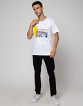 T Zone Short Sleeve T-Shirt Print Photoprint Scenery - 1