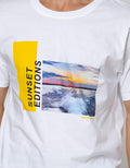 T Zone Short Sleeve T-Shirt Print Photoprint Scenery - 1