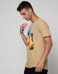 T Zone Short Sleeve T-Shirt Print Photoprint Scenery - 2