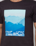 T Zone Photoprint Scenery Men's T-Shirt