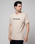 T Zone Short Sleeve T-Shirt Big Size Print Nevermind