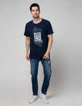 T Zone Short Sleeve T-Shirt Big Size Print Peace