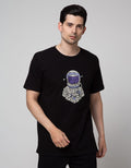 T Zone Short Sleeve T-Shirt Big Size Print 1 Astronout
