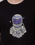 T Zone Short Sleeve T-Shirt Big Size Print 1 Astronout