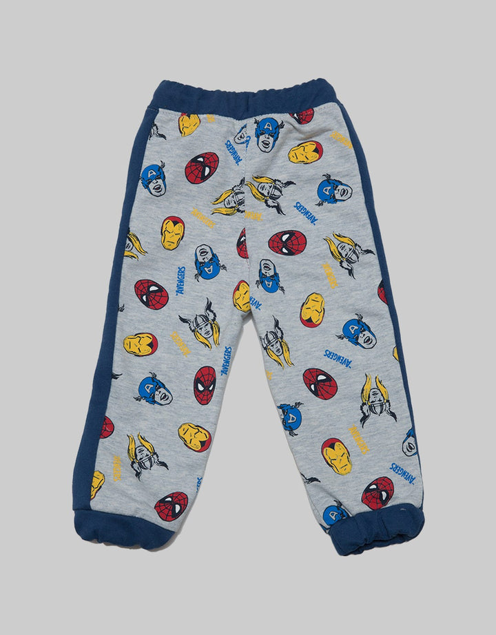 Marvel Hero Print Celana Jogger Anak Laki-laki
