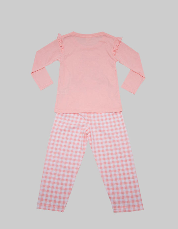 Kidz Too Ruffle Sleeve Piyama Anak Perempuan