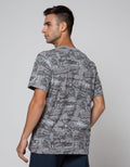 American Jeans Short Sleeve T-Shirt Aop Print Street Word