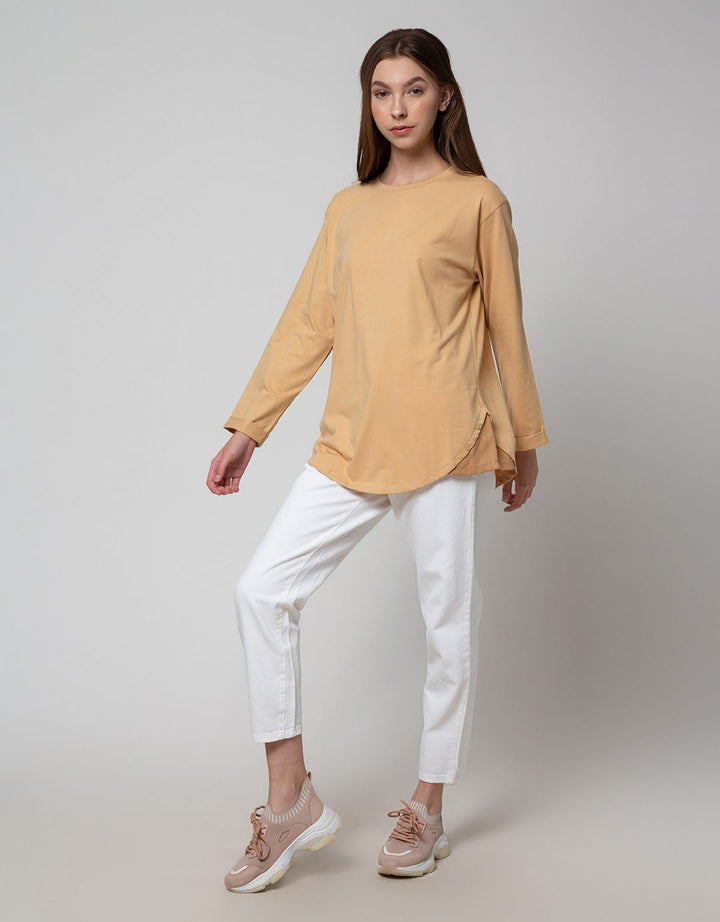 Details Sweatshirt Choc Top Knit Long Kombinasi Wvn