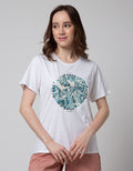 Details Short Sleeve T-Shirt Reguler Tee Print With Glitz Artwork Words On