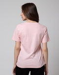 Details Short Sleeve T-Shirt Reguler Tee Print With Glitz Artwork Words On