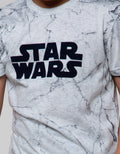 Star Wars Short Sleeve T-Shirt Marble Flocking