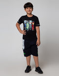 Marvel T-Shirt Avg Splash Kotak 4 Char Komb Lgn