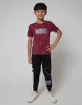 Marvel Tiedye AVG Kaos Anak Laki-Laki