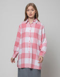 Nevada Long Sleeve Shirt Check Cotton Twill