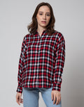 Nevada Check Rayon Women's Shirt