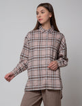 Nevada Long Sleeve Shirt Oversized Check