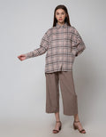 Nevada Long Sleeve Shirt Oversized Check