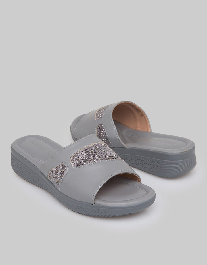 Peter Keiza Big Strap Sandal Wedges Wanita