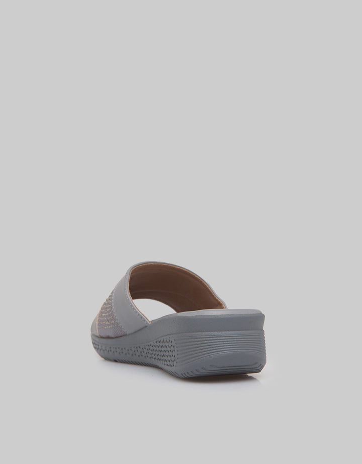 Peter Keiza Big Strap Sandal Wedges Wanita