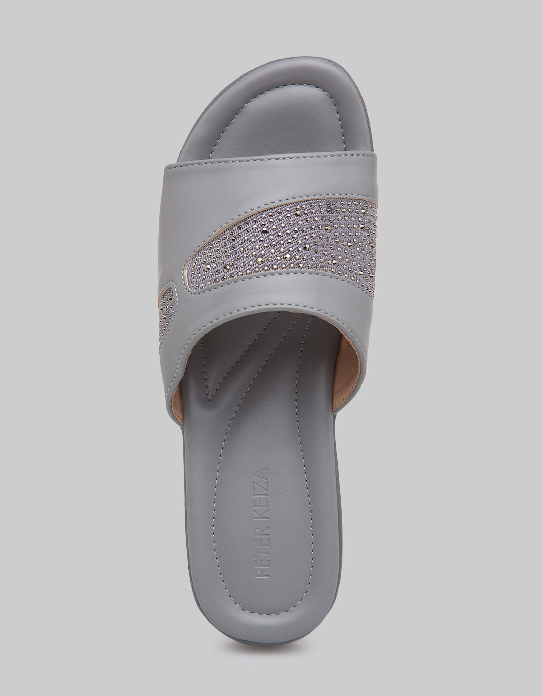 Peter Keiza Big Strap Sandal Wedges Wanita