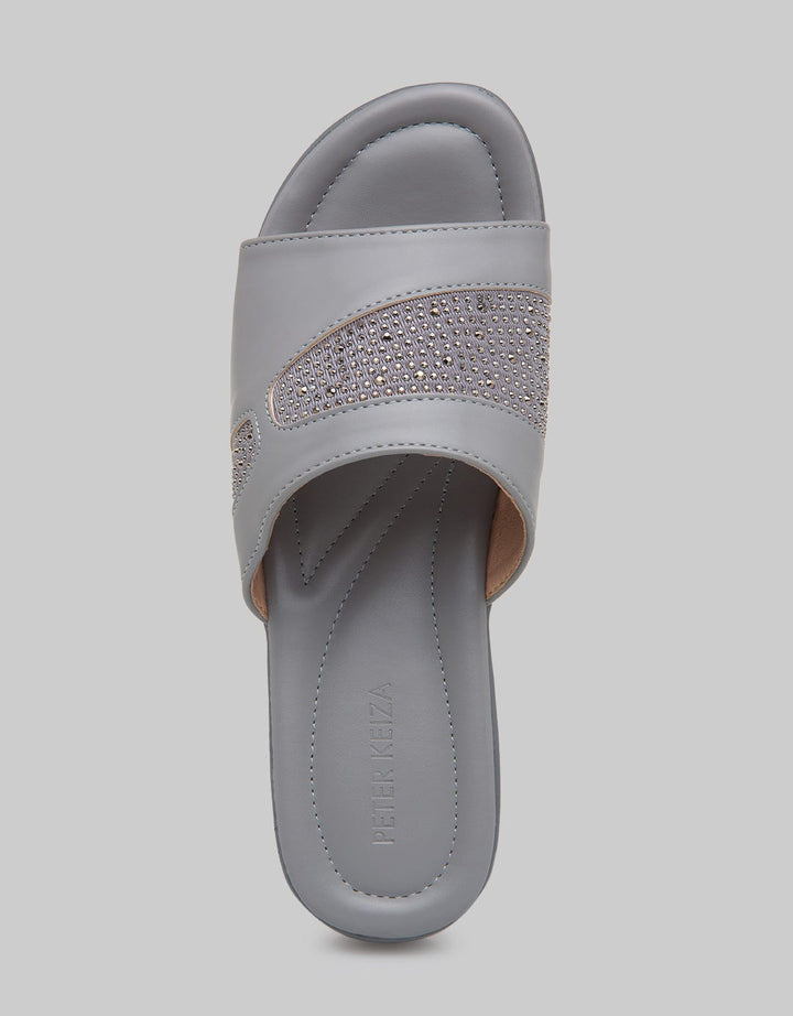 Peter Keiza Big Strap Sandal Wedges Wanita
