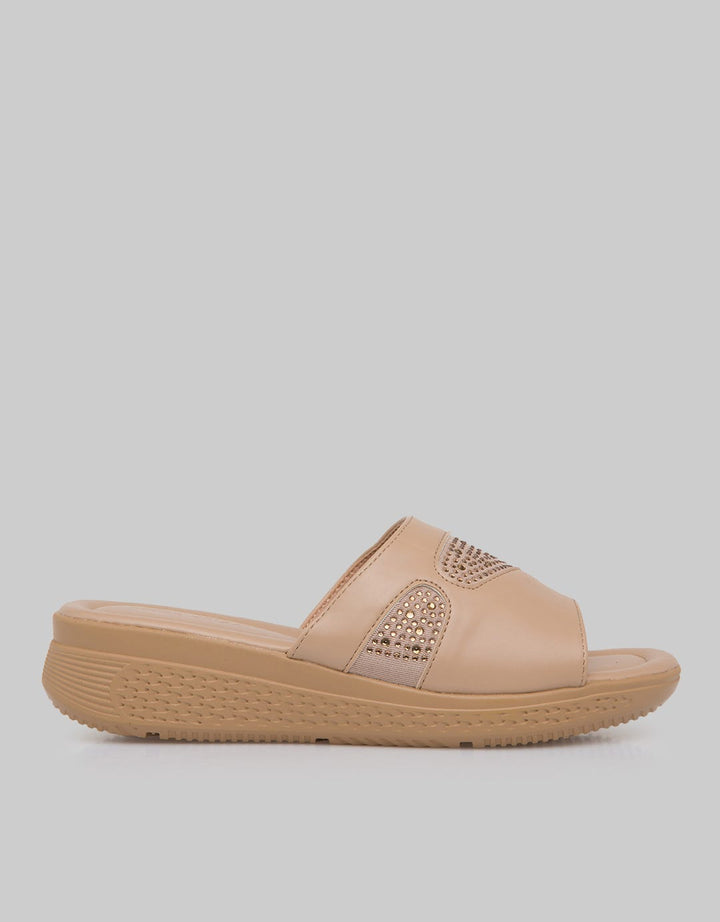 Peter Keiza Big Strap Sandal Wedges Wanita