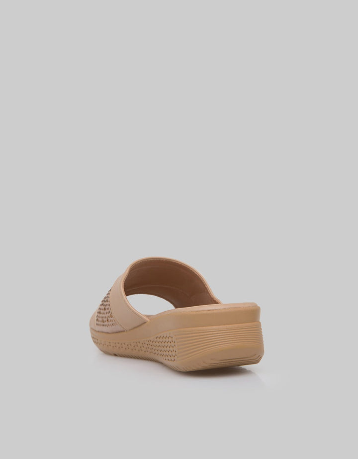Peter Keiza Big Strap Sandal Wedges Wanita