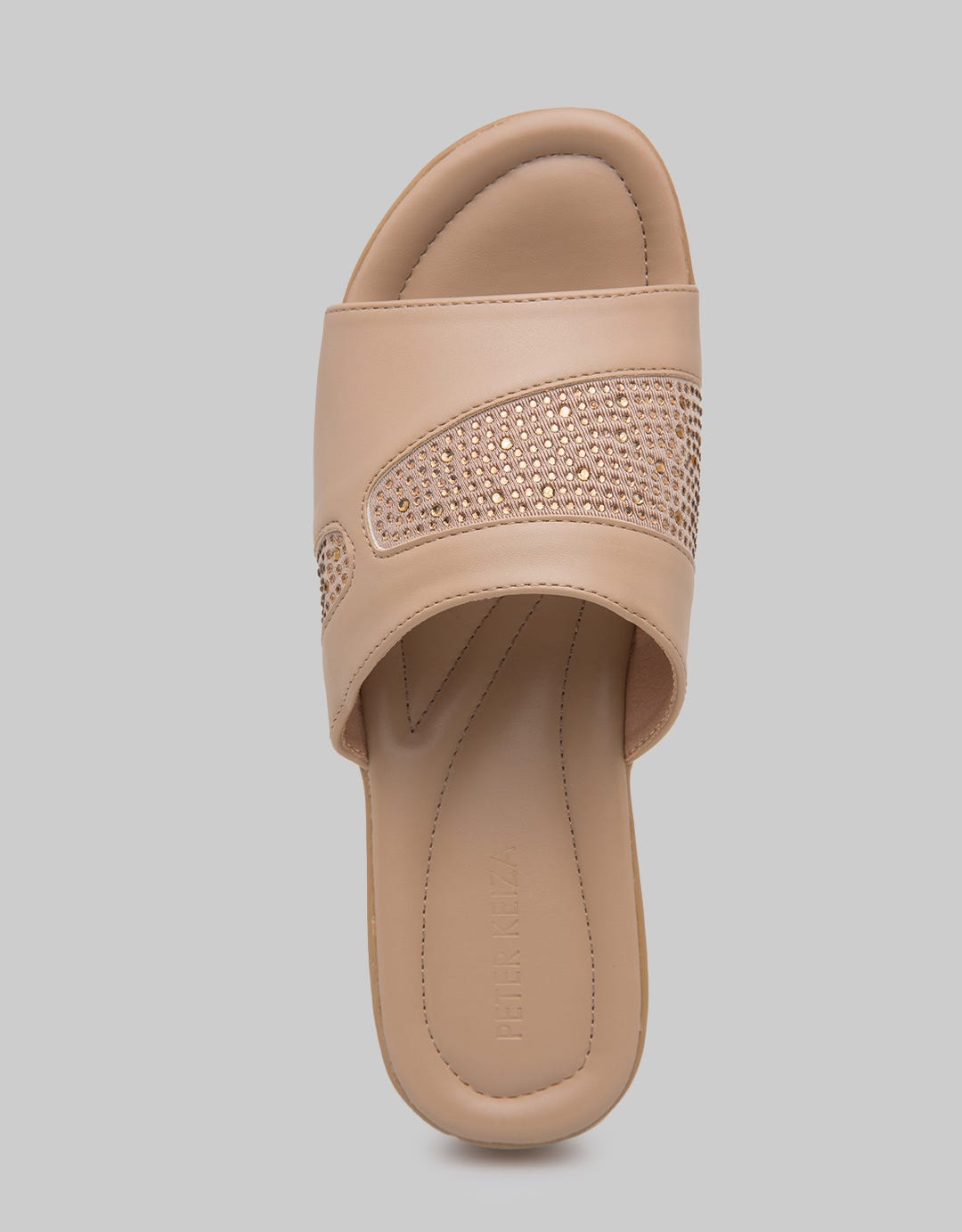 Peter Keiza Big Strap Sandal Wedges Wanita