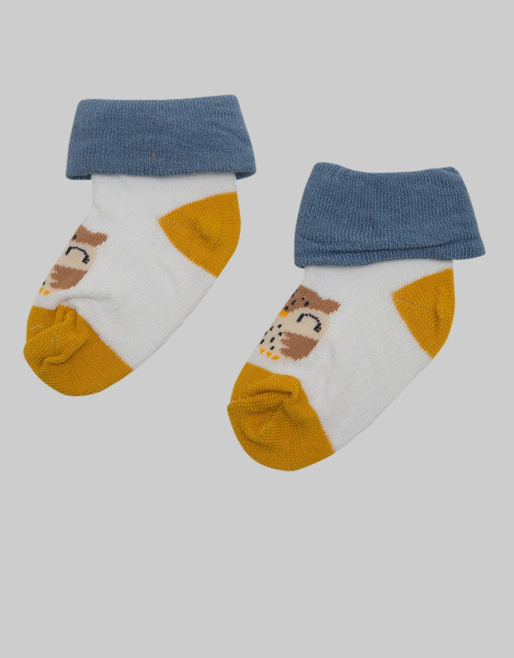 Pipiniko Owl Print Boys Socks