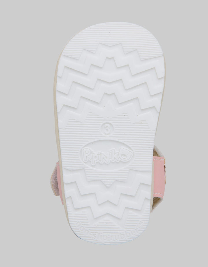 Pipiniko Sepatu Sandal Bunga Pink