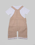 Pipiniko Woven Check Overall Anak Laki-laki