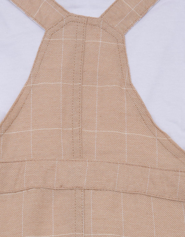 Pipiniko Woven Check Overall Anak Laki-laki