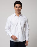 Cole Long Sleeve Shirt Slim Fit Vertical Micro Stripe
