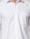 Cole Long Sleeve Shirt Slim Fit Vertical Micro Stripe