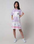 Nevada Sport Short Sleeve Midi Dress Hoodie Full Print Cheerfull Crew