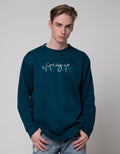 Cole Interlock Print Nat Sweater Pria