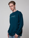 Cole Interlock Print Nat Sweater Pria