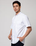 Stanley Adams Short Sleeve Shirt Regular Cvc Dobby Check Pattern