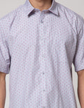 Stanley Adams Short Sleeve Shirt Regular Yd Stripe Clipping Pattern