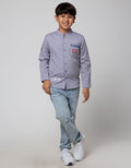 Marvel Logo Detail Boys Shirt
