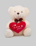 Little M Bear I Love You Animal Plush