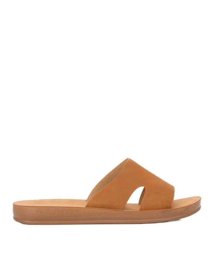 ST. YVES SANDAL SLIPPER WIDE STRAP FQ4 WANITA